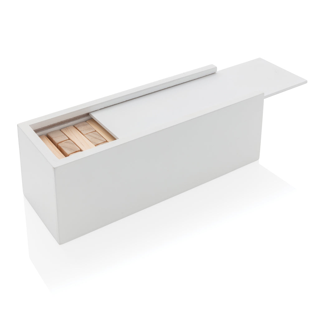 Deluxe huojuva torni puupalikoiden pinoamispeli-3