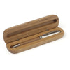 Bamboo ball pen in case