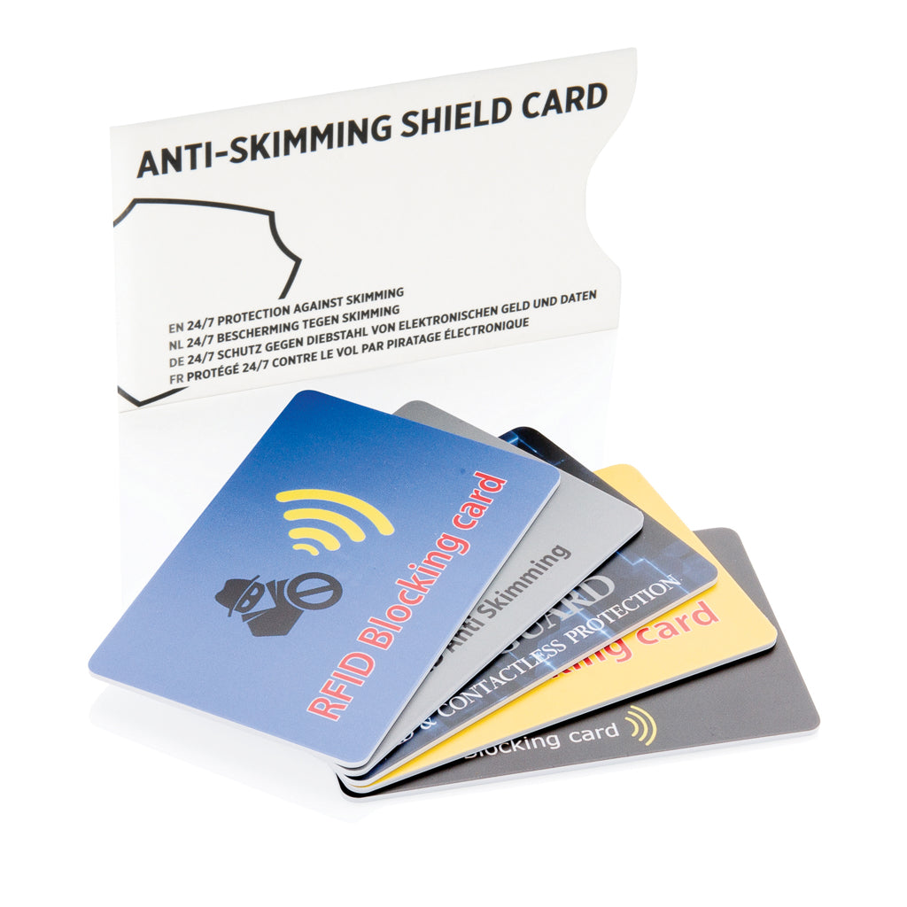 Anti-skimming RFID kortti aktiivisella häirintäsirulla-5