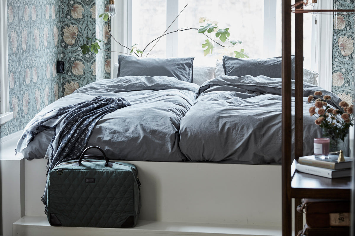 Pussilakanasetti Millbrook Harmaa