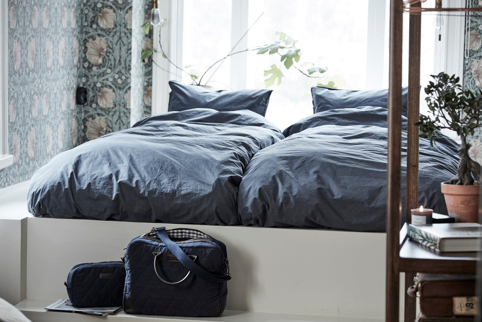 Pussilakanasetti Millbrook Sininen