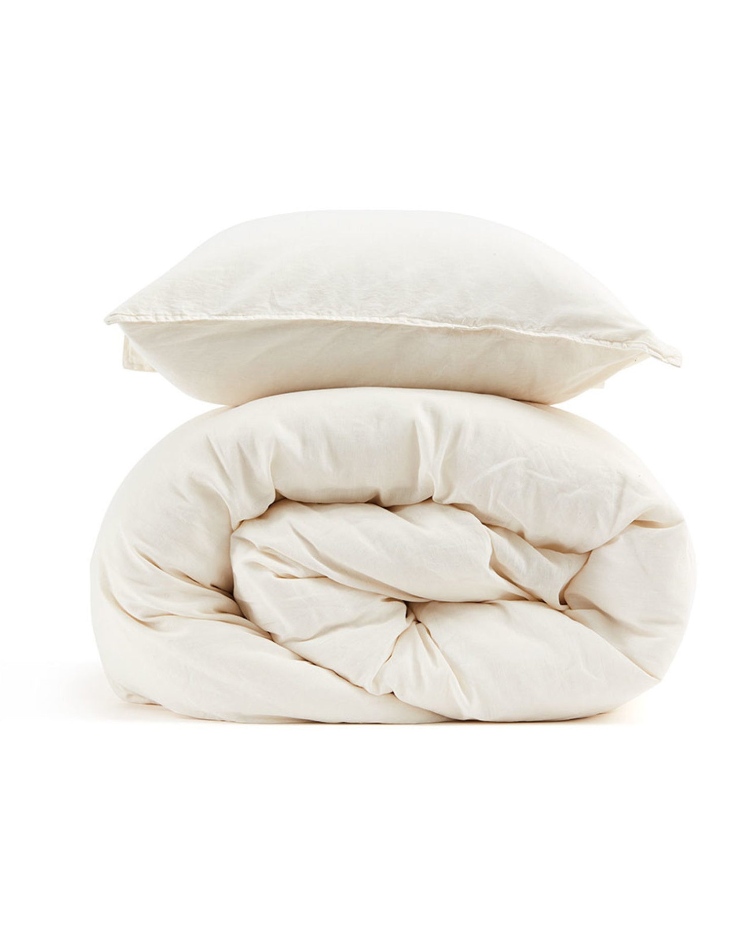 Pussilakanasetti Vouvant Luonnonvalkoinen